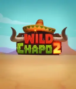 Embark on the lively Mexican desert with Wild Chapo 2 slot by Relax Gaming, highlighting a whimsical bull wearing a sombrero set against a serene desert backdrop. This image conveys the excitement and culture of the game, great for players who enjoy unique themes, offering a captivating adventure.